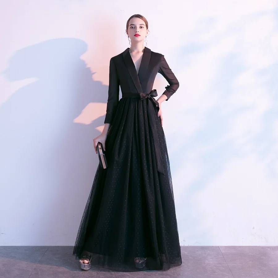 Осенне зимние женские платья с длинным рукавом 2019 элегантное красивое свадебное