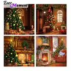 Алмазная вышивка Ever Moment, Рождественская елка, настенная живопись, картина для стен, украшение для дома, 3F2535