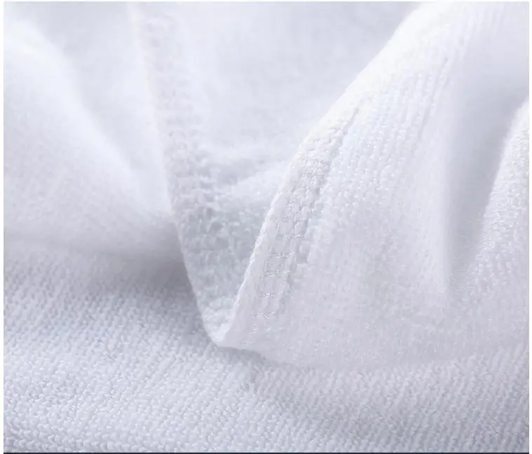 Thickened White bath towel for Hotel beauty salon Cotton water sucking Big Towel cleaning microfiber bathroom towels | Дом и сад
