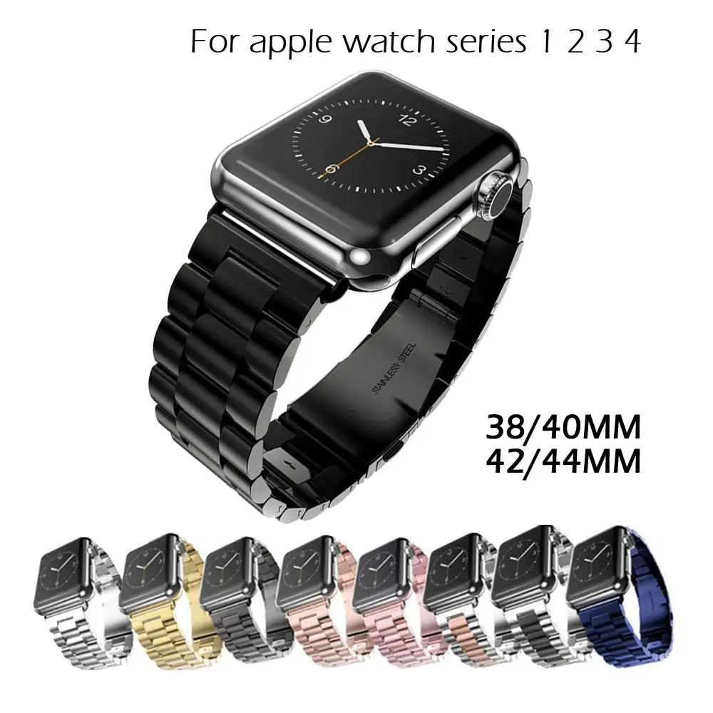 316 ремешок из нержавеющей стали для часов Apple Watch 4 5 38 мм 40 мм 44 мм ремешок для часов Apple Watch 4 ремешок для iwatch 4 полосы 44 мм