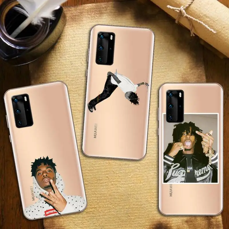 

Rapper singer Playboi Carti die lit Phone Case Transparent for Huawei honor nova c x 7 8 3 4 9 65g se v t play pro lite