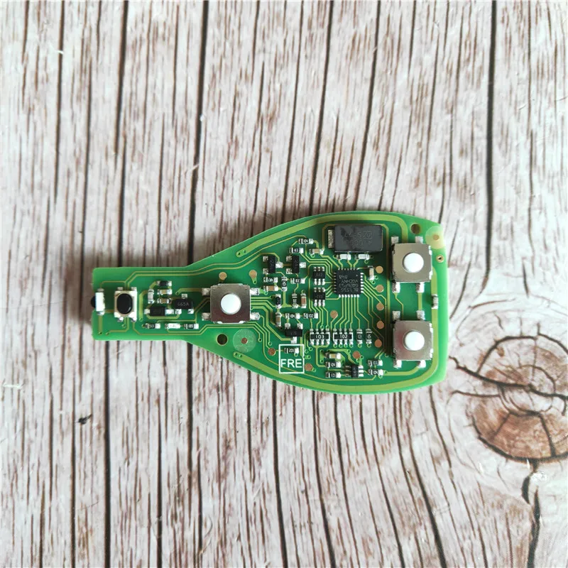 Xhorse VVDI ключ для Benz V1.5 PCB дистанционный ключ чип улучшенная версия умный ключ оболочка с логотипом может обменять МБ BGA жетон