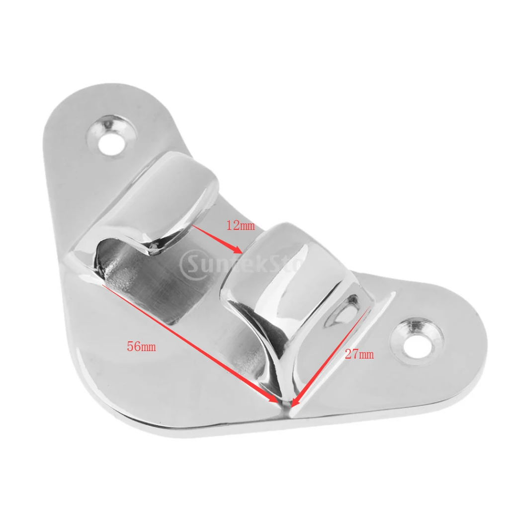 

Stainless Steel Chock Boat Dock Deck Cleat Line Rope Yacht Marine Hardware