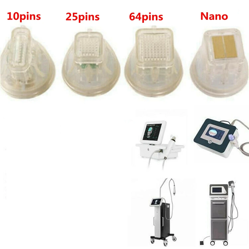 

Одноразовые расходные картриджи для татуировок с иглой, косметологический фракционный радиочастотный микроигольчатый Золотой картридж, 10 контактов, 25 контактов, 64 контакта и нано