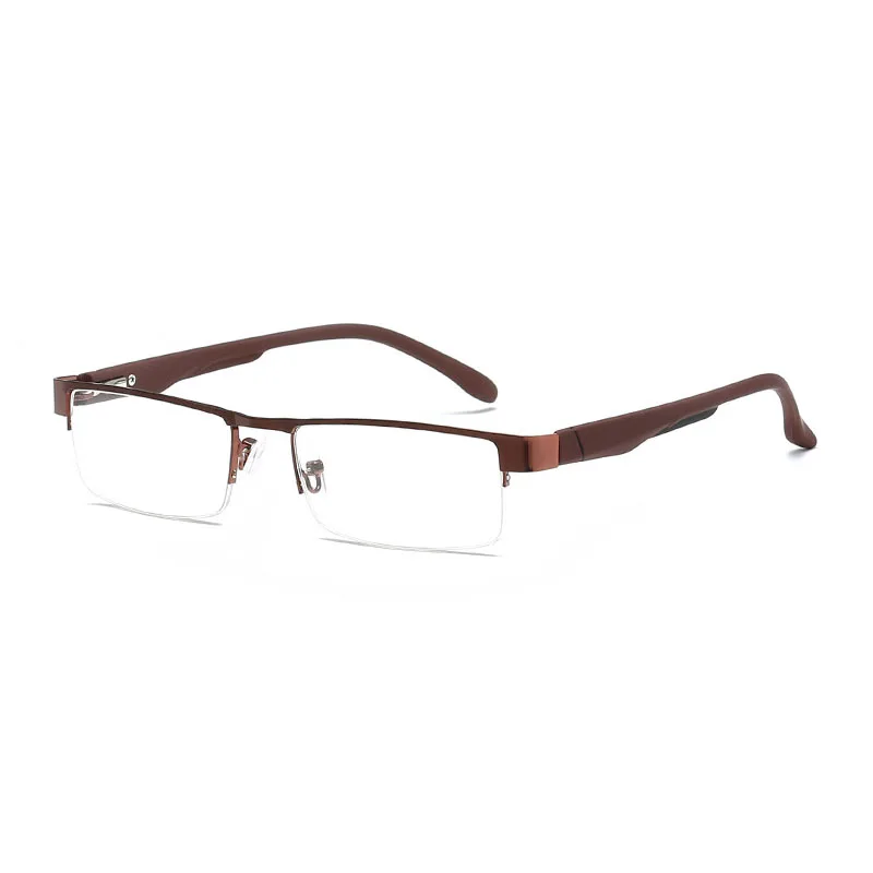 

Metal Half Frame Reading Glasses Presbyopia Spectacles women men Fatigue Gafas +1.0 +1.5 +2.0 +2.5 +3.0 +3.5 +4.0 reader