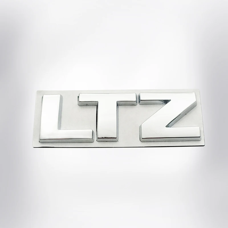 1 шт. наклейки с логотипом автомобиля 3D металлический значок LTZ автомобильные