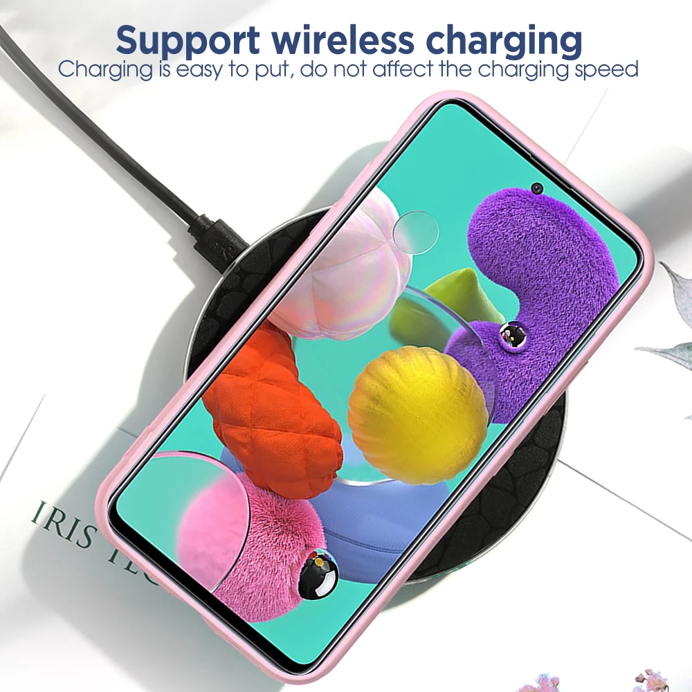 Жидкий силиконовый чехол для samsung Galaxy A30 A50 A70 A51 A71 A40 A20 оригинальный мягкий на