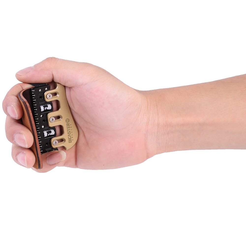 Защитная накладка на палец для стрельбы из кожи и латуни | Спорт развлечения