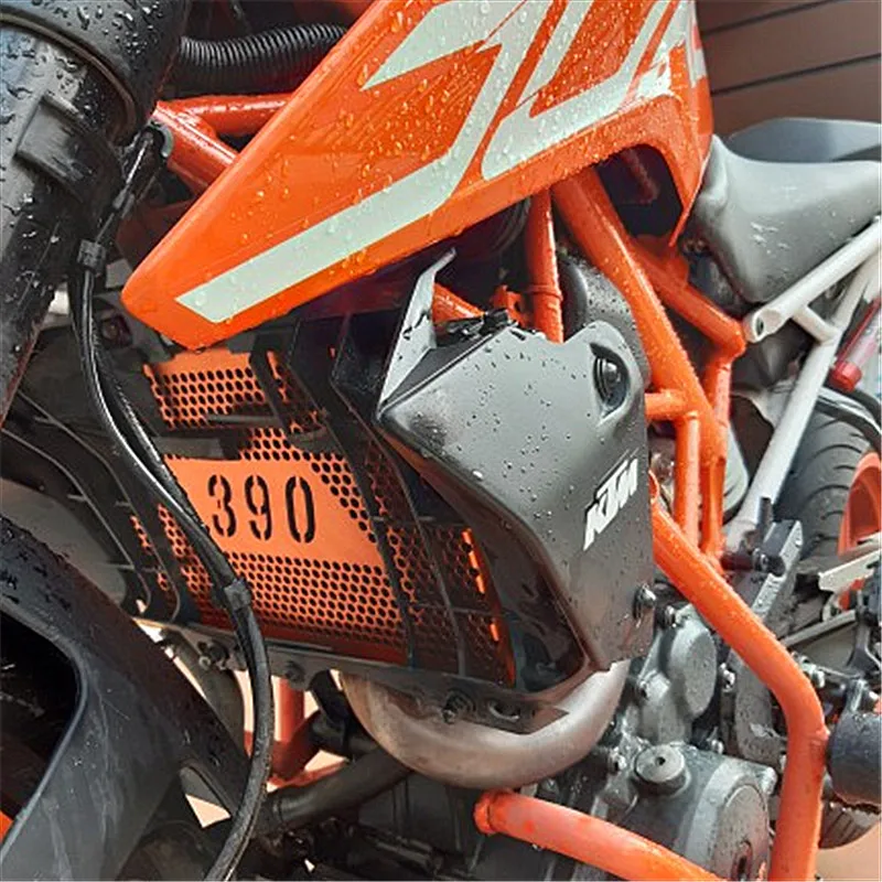 Для KTM RC390 rc 390 2018 2019 DUKE390 DUKE 2017 мотоцикл оранжевая решетка радиатора крышка