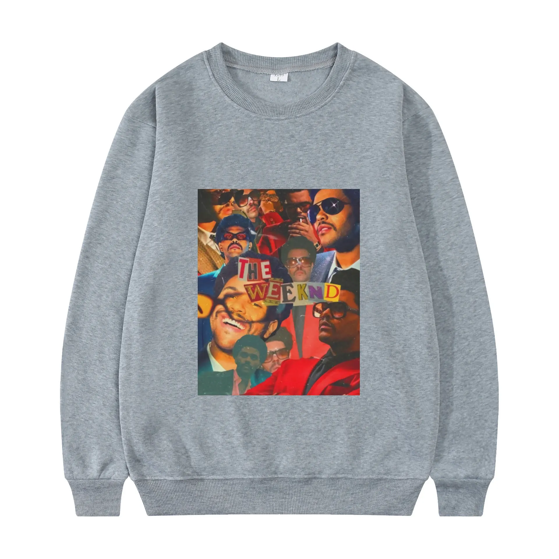 

The Weeknd Rapper Hip Hop Singer Sweatshirt Harajuku Sweatshirts New Fashion Creativity Brand Pullover Men Women Funny Clothes