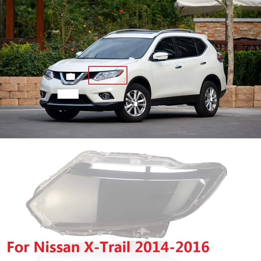 CAPQX 1 шт. для Nissan X-Trail XTrail- передняя фара Прозрачная крышка лампы головной светильник абажур головной светильник