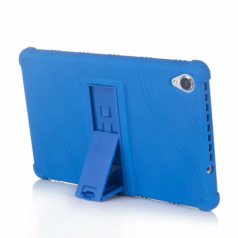 Противоударный силиконовый чехол для Lenovo Tab M8 cover FHD TB-8705 TB-8705F stand holder | Компьютеры и