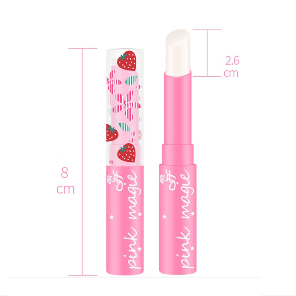 

1Pcs 6 Colors For Choice Not Fade Waterproof Lip Balm Moisturizer Long-lasting Lipsticks Women Fashion Color Changing Lipstick