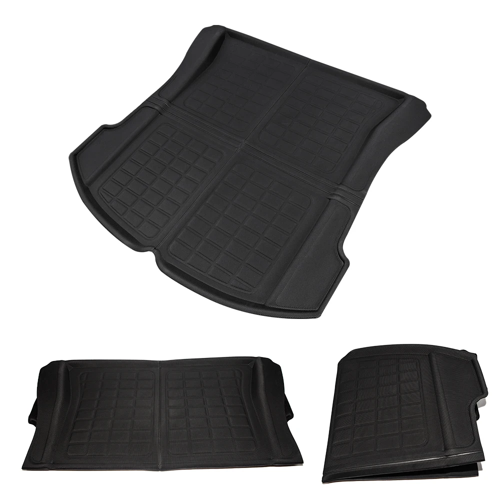 

Para Tesla Model 3 esteras para maleter alfombrilla de almacenamiento de de coche bandeja de carga protector impermeable almoha
