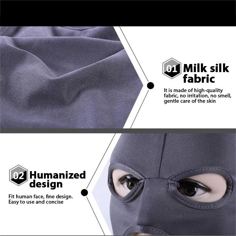 

3Hole Scarf Sport Masks Men Bandana Cycling Equipment Neck Gaiter Handwear Face Hiking Mask Headband Ski Balaclava Scarf Outdoor