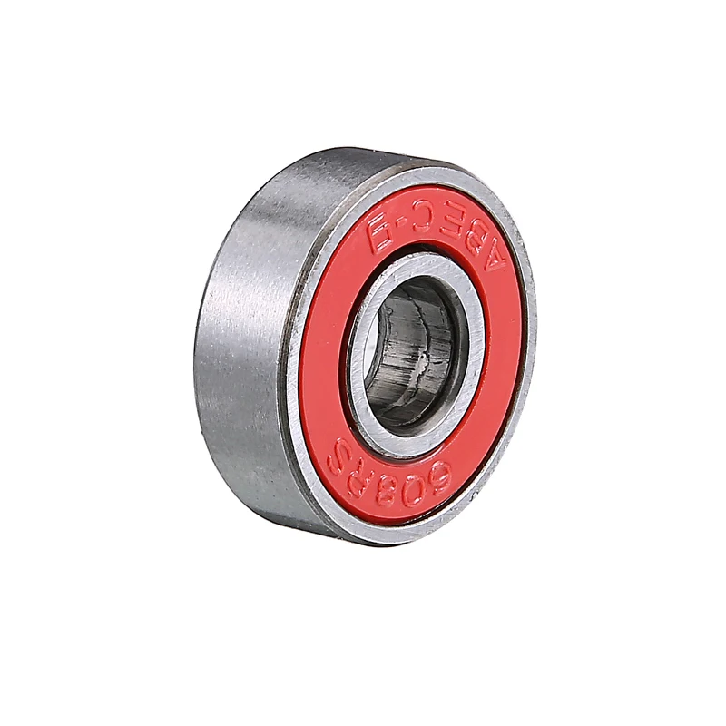 

10pcs ABEC 9 Red Scooter Rollerblades Skateboard Wheel Bearings TN Engineering Plastic 8mm ID 22mm OD Durable