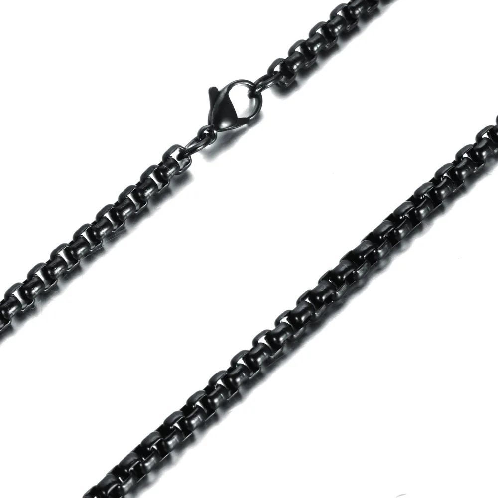 Цепочка Из Нержавеющей Стали 316L для мужчин и женщин ожерелье Granny Chic ширина 2/3/4/5/7