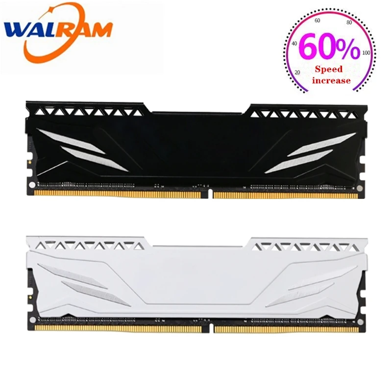 

WALRAM RAM DDR4 8GB 16GB 32GB 3200MHz 2666MHz 2400MHz Desktop Memory DIMM RAM 288 Pins 1.2V PC Memoria DDR4 RAM Memory Module