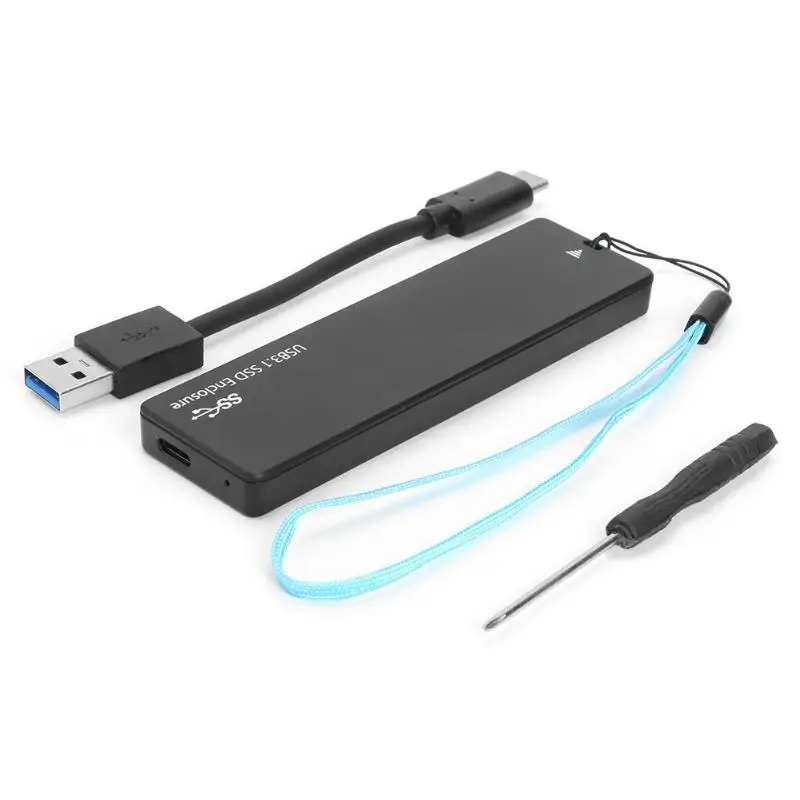 M.2 NGFF SATA Тип-C USB3.1, USB 3,0 для M.2 SSD чехол жесткий диск чехол внешний жесткий диск HDD корпус для win 10 mac os