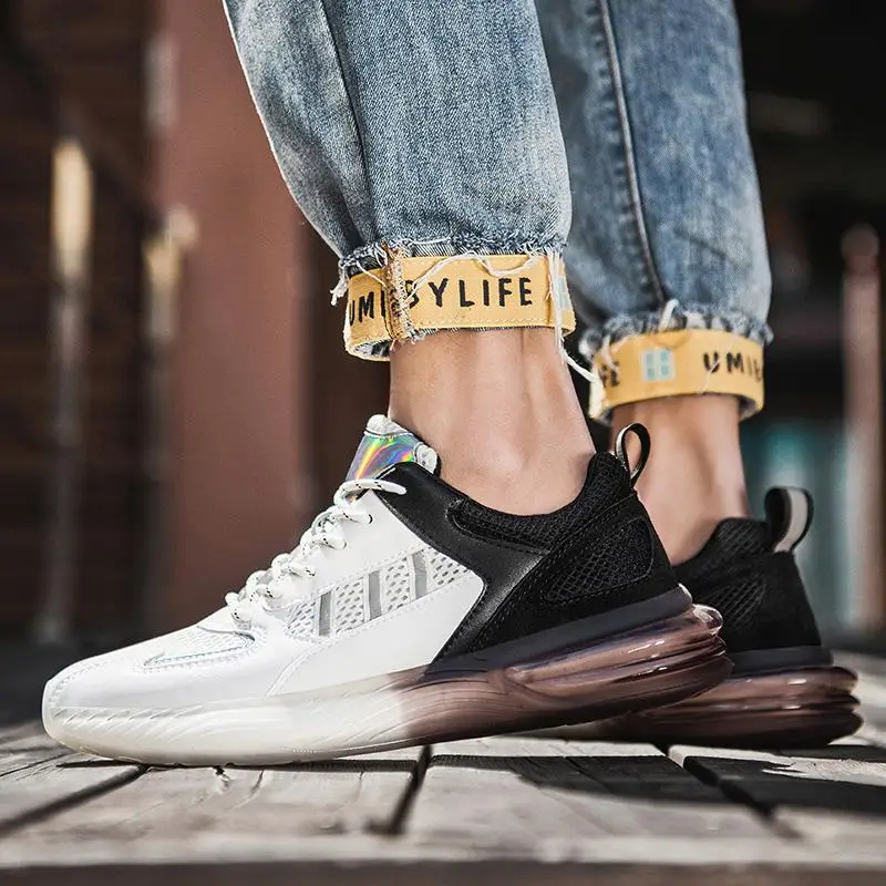 

Hot Sale Light Running Shoes Comfortable Casual Men's Sneaker Breathable Non-slip Wear-resistant Outdoor Walking Cushioning Shoe