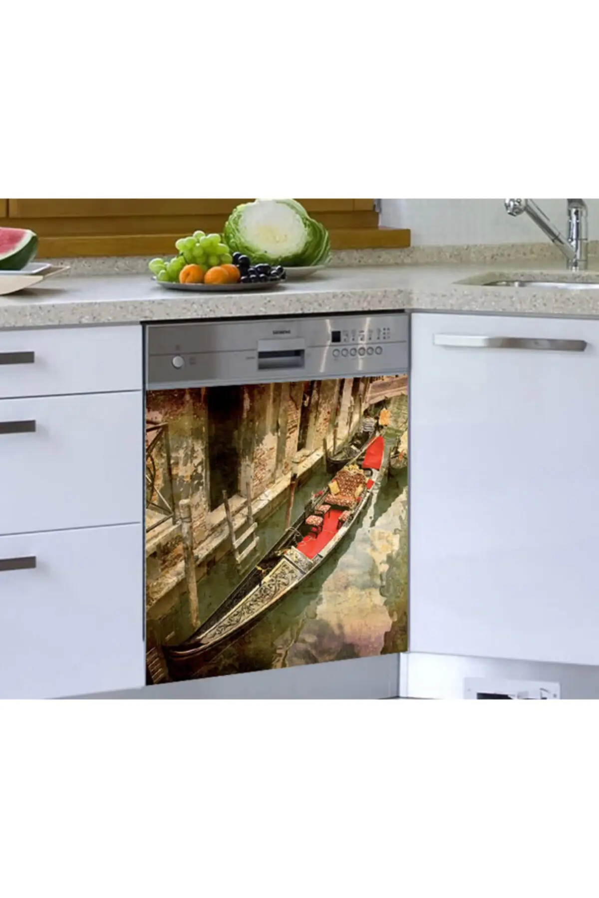 

Dishwasher Sticker Venizce Retro