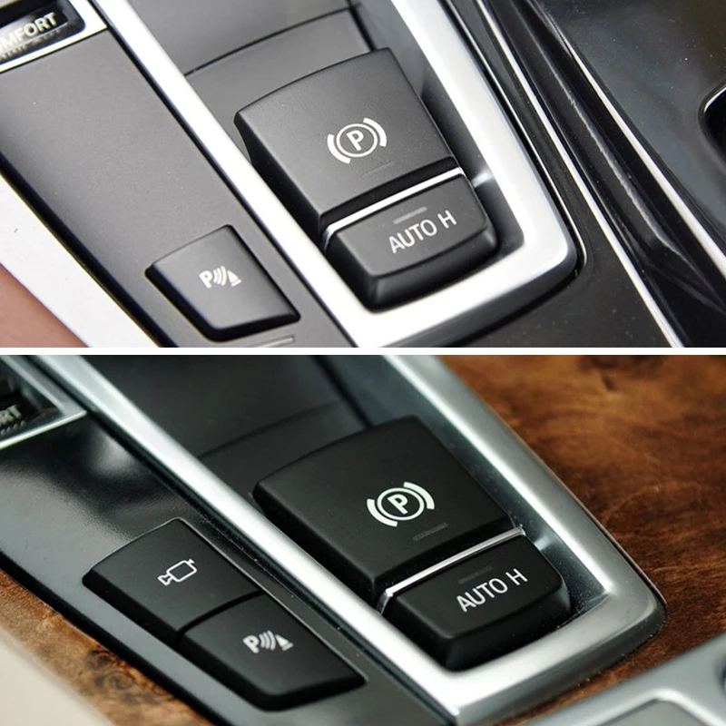 Электронная Кнопка Ручного Тормоза P AUTO H Bbutton Key для BMW 5 7 Series F01 F02 F07 F10 F11 F18 F30 2009-2018