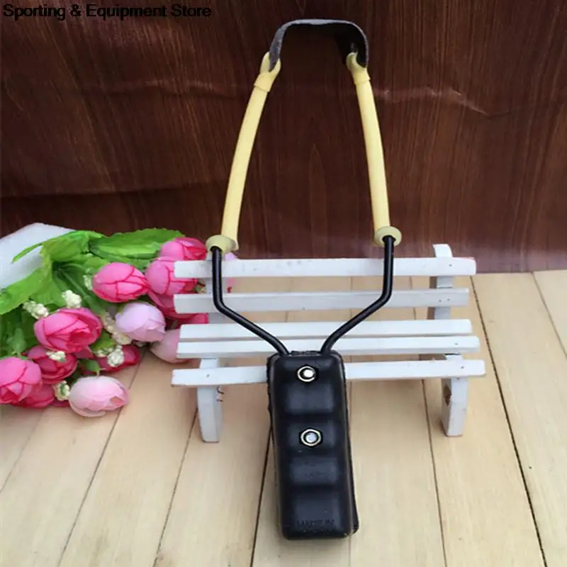 1 шт. маленькая эластичная Рогатка для повседневного использования резиновая