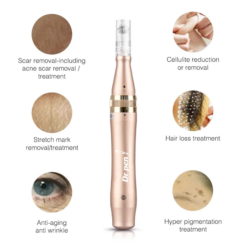 Устройство для Удаления растяжек и шрамов с микроиглами | Красота здоровье