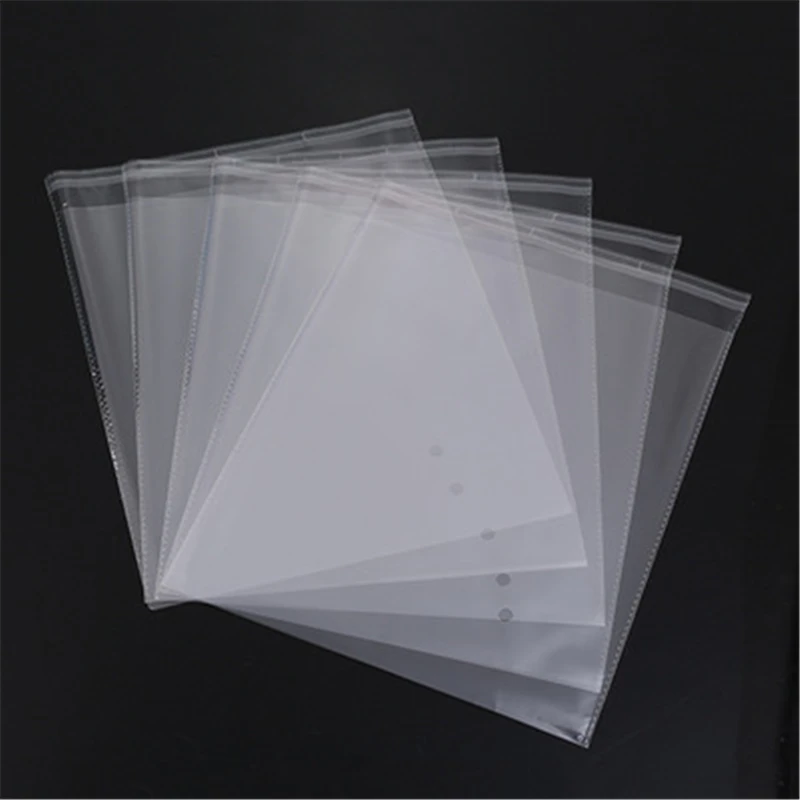 100pcs Multiple Size Clear Self-adhesive Cellophane Bag Self Sealing Small Plastic Bags For Candy Packing Resealable Bag