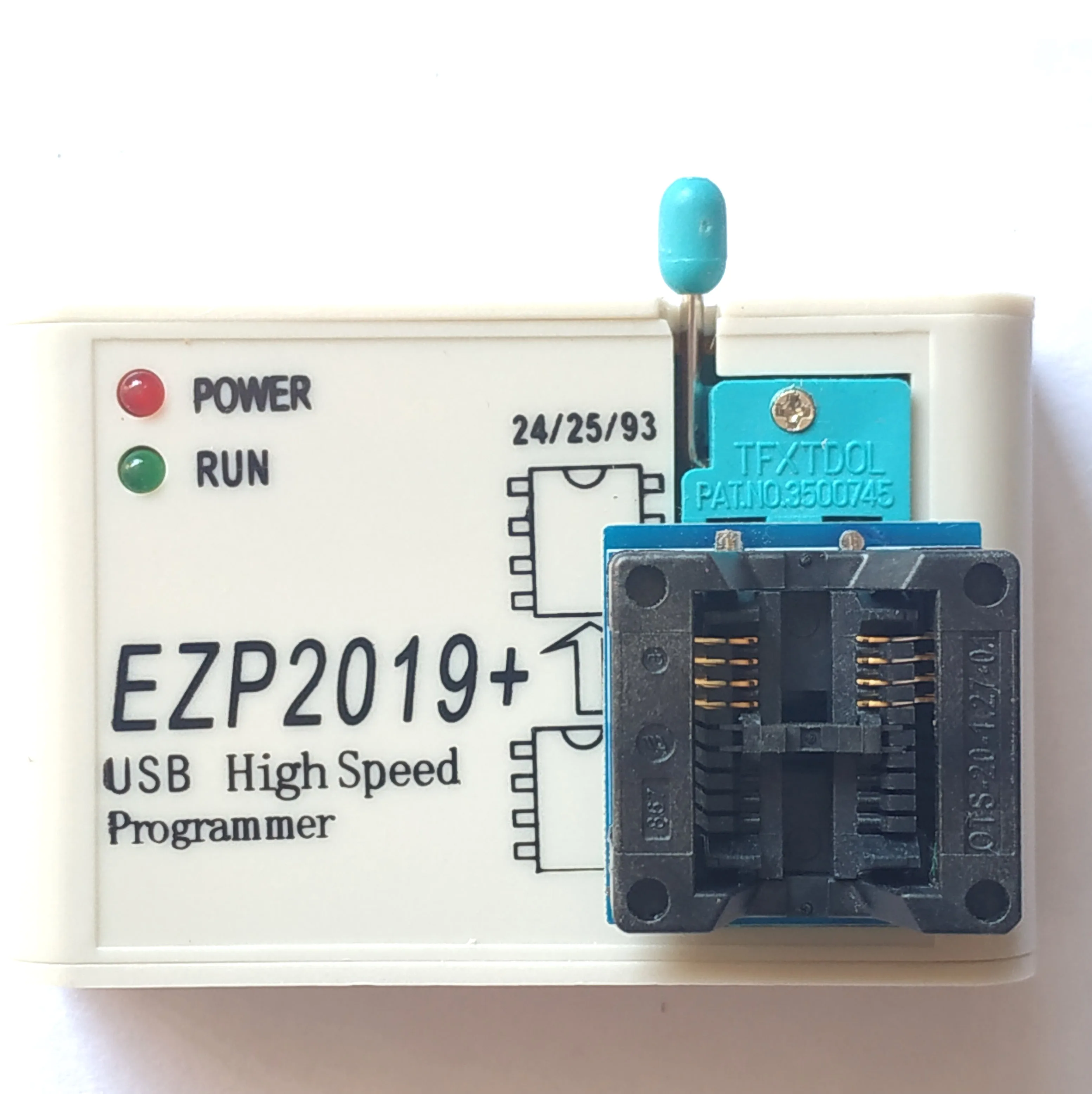 EZP2019+ высокоскоростной USB SPI программатор поддержка 24 25 93 EEPROM Флэш-микросхемы биоса могут быть добавлены самостоятельно(24 25 SPI Flash 93