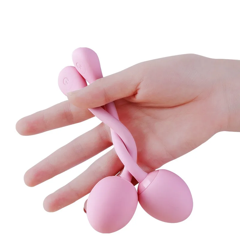 Double - headed Vibrating Vaginal Jumping Eggs For Women Wireless Remote Control Egg Vibrator Adult Games Sex Toys Couples | Красота и