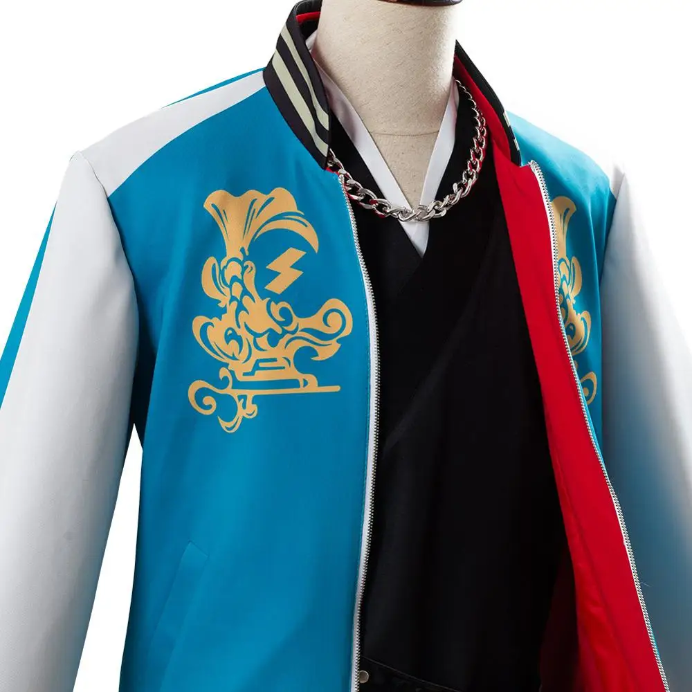 

Division Rap Battle Cosplay Kuko Harai Costume DRB Evil Monk Uniform Men Halloween Carnival Costume Adult Custom