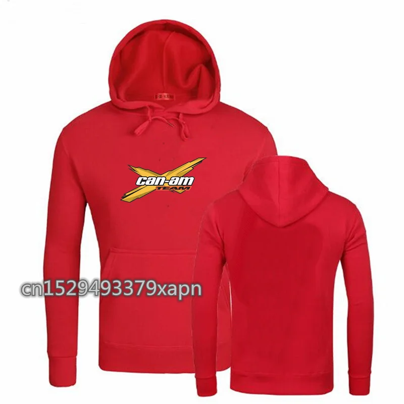Men's Fashion fitness Singlets Sweatshirts BRP can-am team Print Mens Hoodies Stringer Bodybuilding Suitable For Spring Winter | Мужская