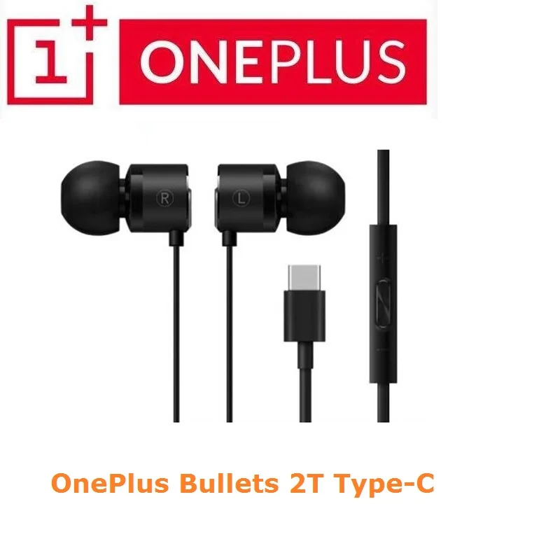 Наушники Oneplus Bullets V2 2T оригинальные наушники вкладыши гарнитура с дистанционным