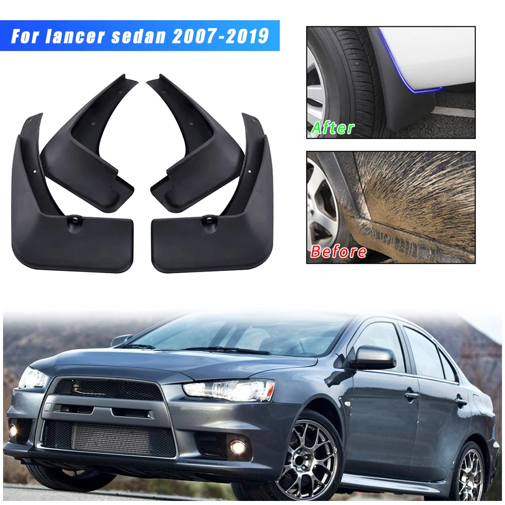 Брызговики для автомобиля брызговики аксессуары брызговиков Mitsubishi Lancer 9 2008 2009 2010