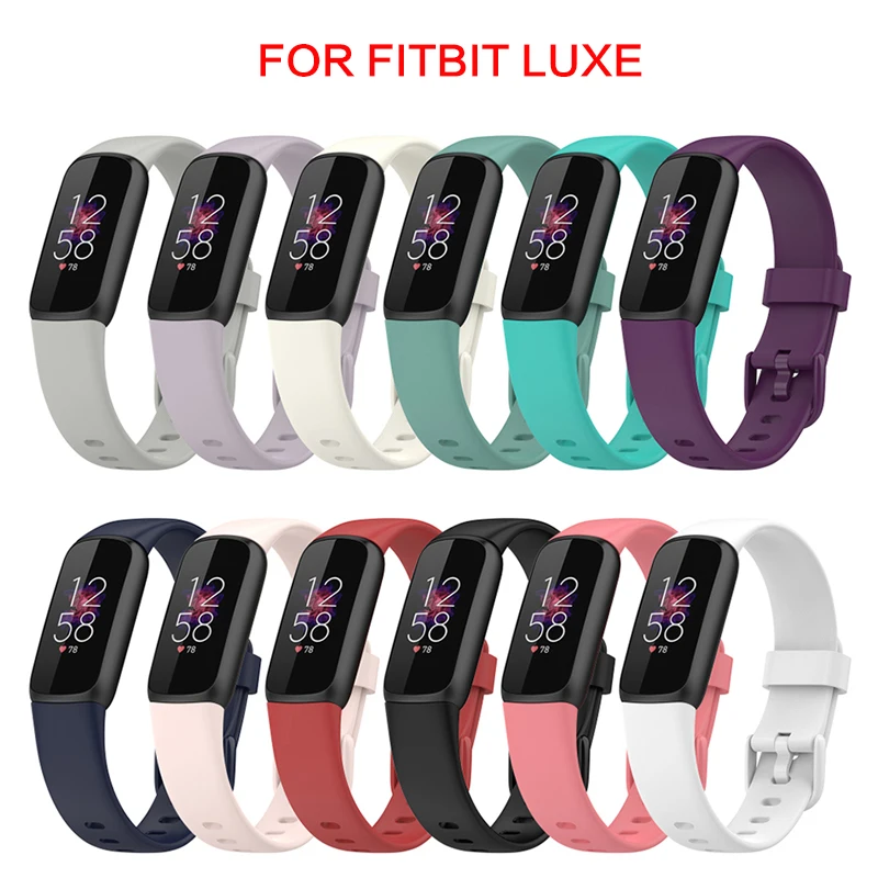 

Новинка 2021, силиконовый ремешок для Fitbit, роскошные мягкие спортивные часы, браслет-петля для Fitbit, роскошный сменный Браслет Smart Acc