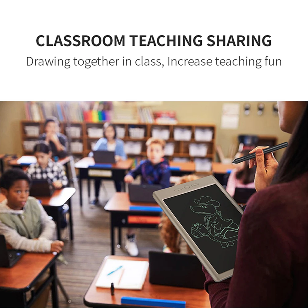 Блокнот для заметок рисования с ручкой-стилусом 10 дюймов | Компьютеры и офис