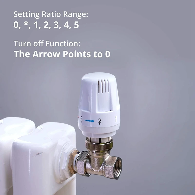 Розница 3 шт. термостат радиатор клапан TRV термостатическая головка M30 x 1 5
