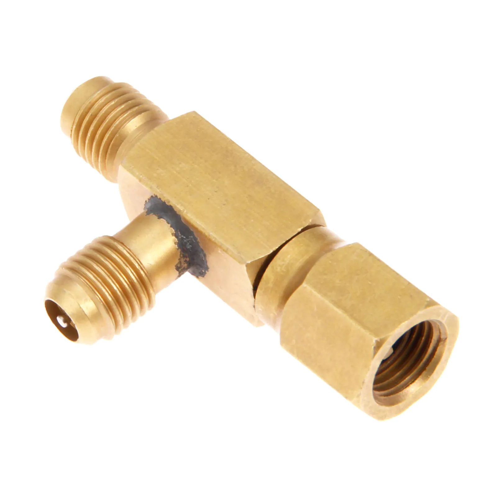 Адаптер для кондиционера Yetaha тройник 1/4 дюйма штекер X гнездо SAE клеш с разъемом c/w