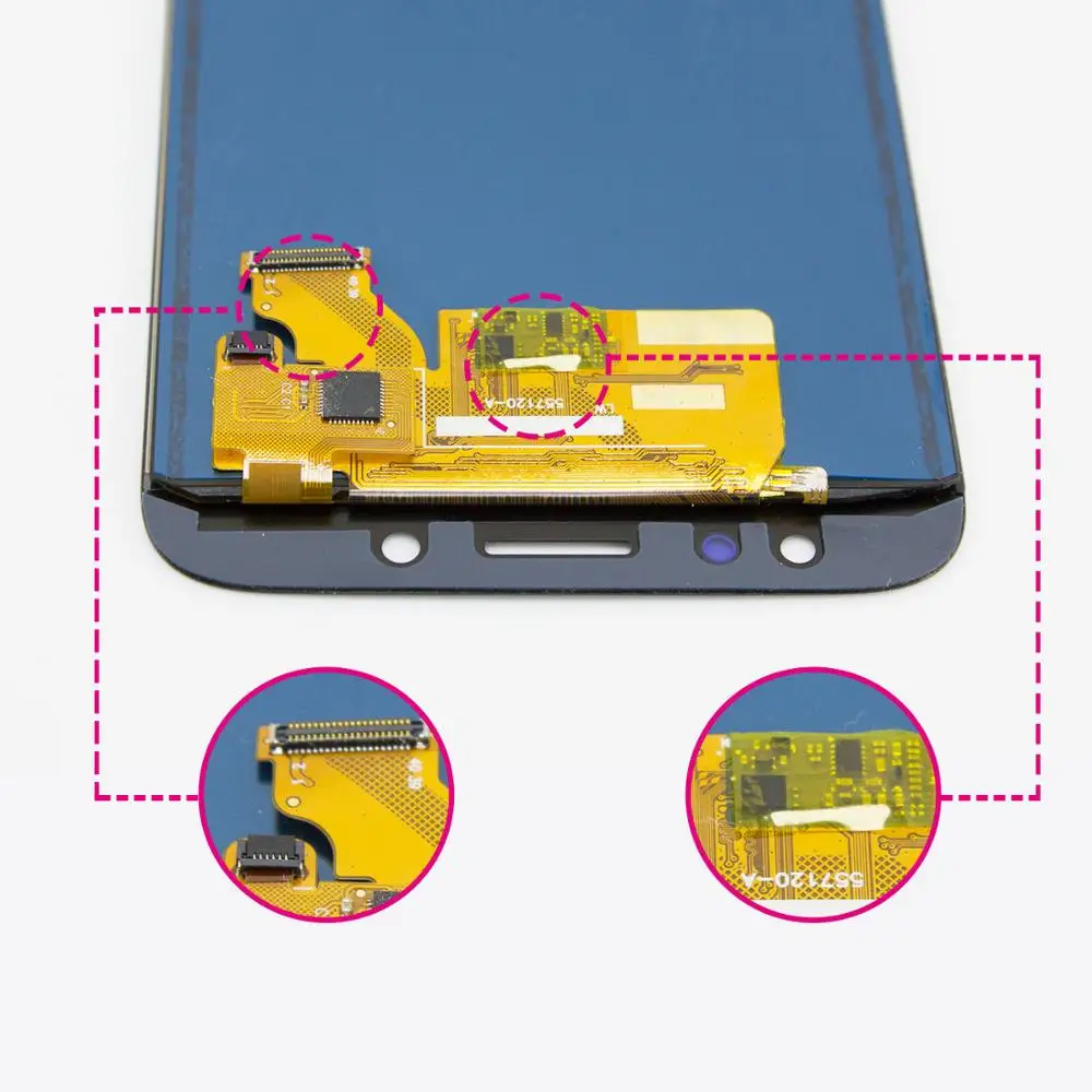 5 &quotPantalla для samsung Galaxy J7 Pro 2017 J730 J730F ЖК дисплей Замена дигитайзер 3D сенсорный экран