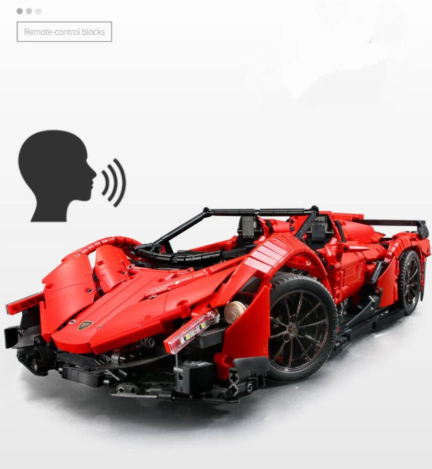 13079 Technic серия Veneno модель родстера Строительные блоки Набор совместимы MOC-10559 классический RC Автомобиль Стайлинг игрушки