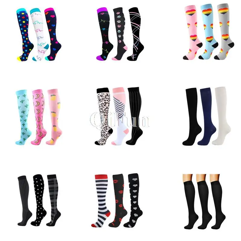 

Компрессионные носки для мужчин и женщин, Мужские дышащие носки для кормления, градиентные медицинские компрессионные носки, 20-30 мм рт. Ст., ...