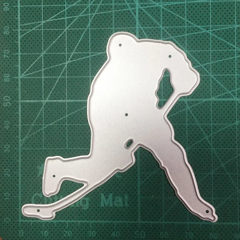 

Playing Hockey Game Metal Cutting Dies Stencils for Diy Scrapbooking dies Cards Making Embossing Dies Cuts Craft Dies New 2020
