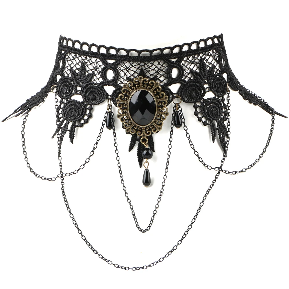 OLO сексуальное ожерелье стразы воротник связанные невольницы косплей интимные