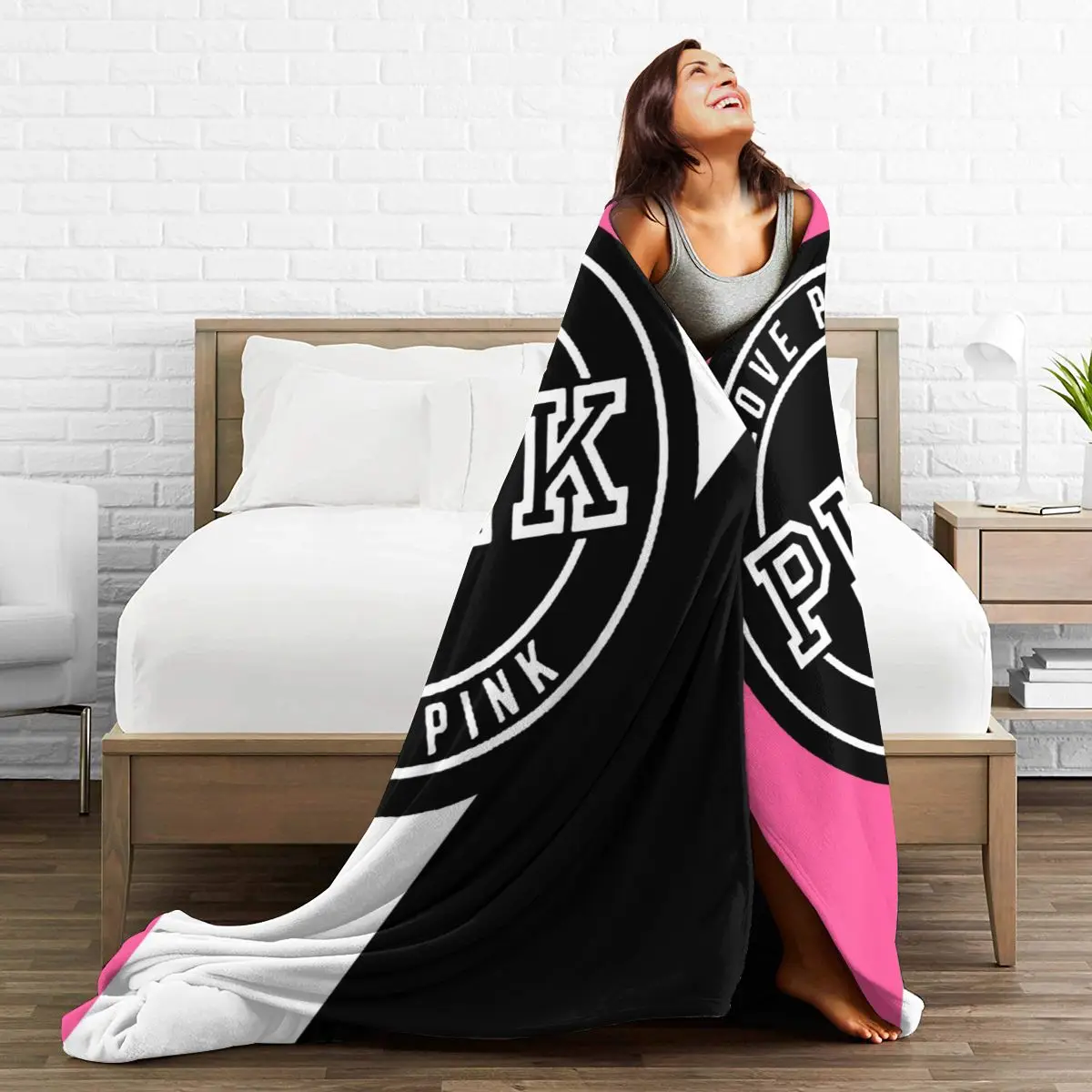 

3D Cartoon Sherpa Blanket Warm Super Soft Flannel Office Nap Bedspread Sofa Bedding Plush Quilt Plaids 295129988