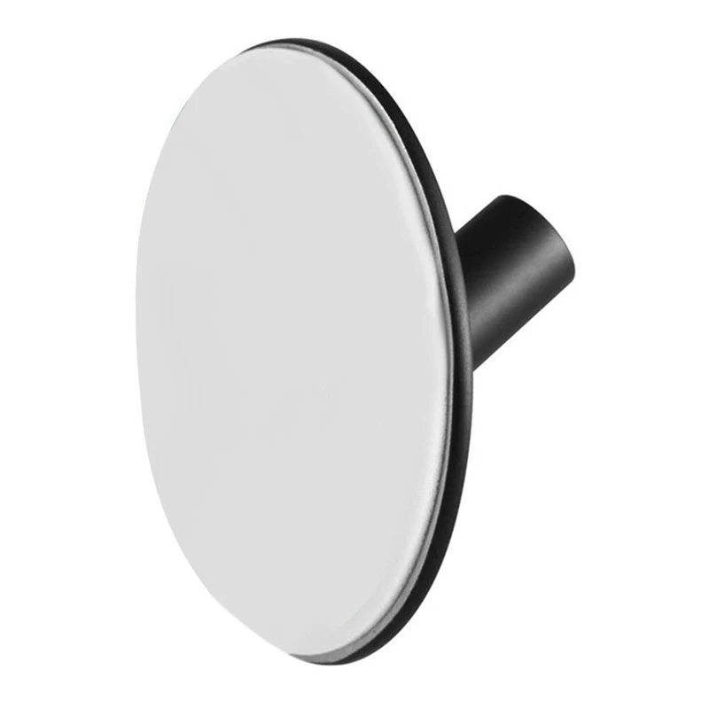 Крючок самоклеящийся черный настенный для ключей полотенец из нержавеющей стали