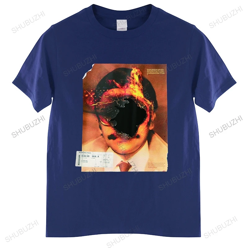 Футболка мужская хлопковая с коротким рукавом уличная одежда в стиле хип-хоп