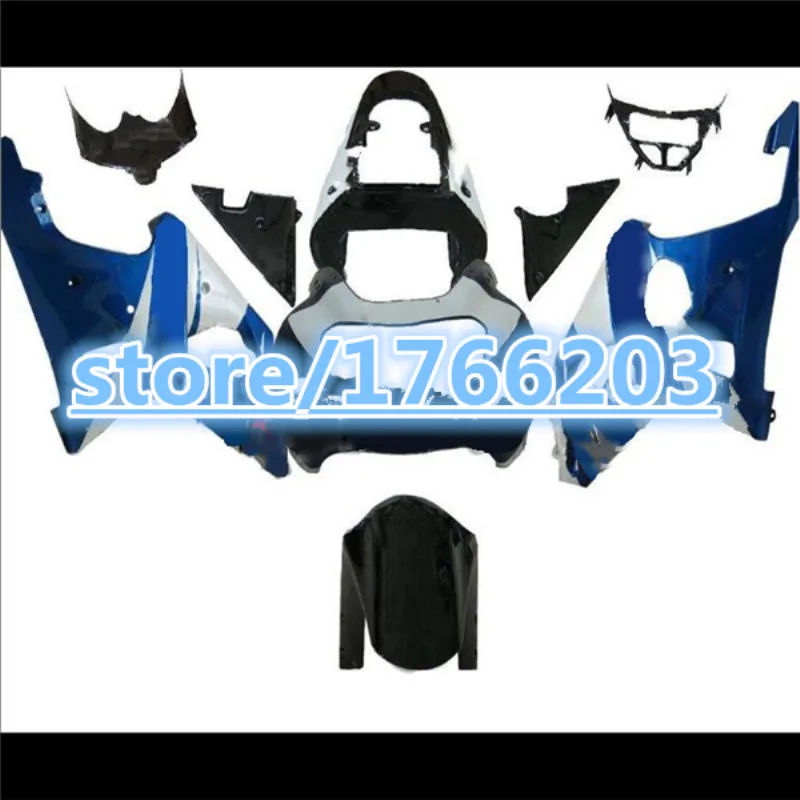 

NEW For A GSXR 1000 2000 2001 2002 00 01 02 ABS Fairing Kits GSXR1000 K1 K2 00 01 02 Blue/White/Black