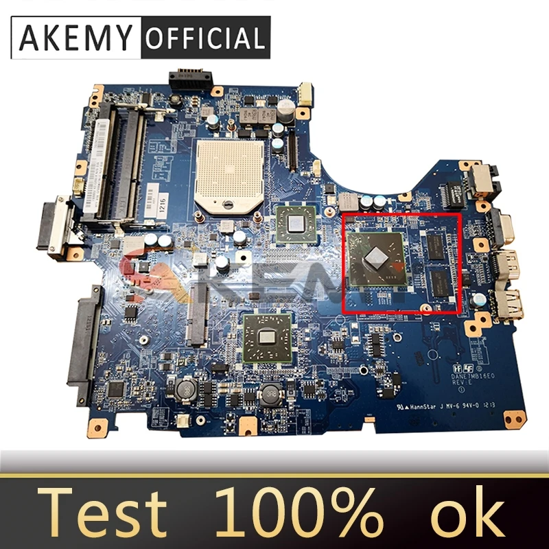

AKEMY оригинальная материнская плата для ноутбука Sony VPCEE A1823508A DANE7MB16D0 DANE7MB16E0 DDR3 100% рабочий