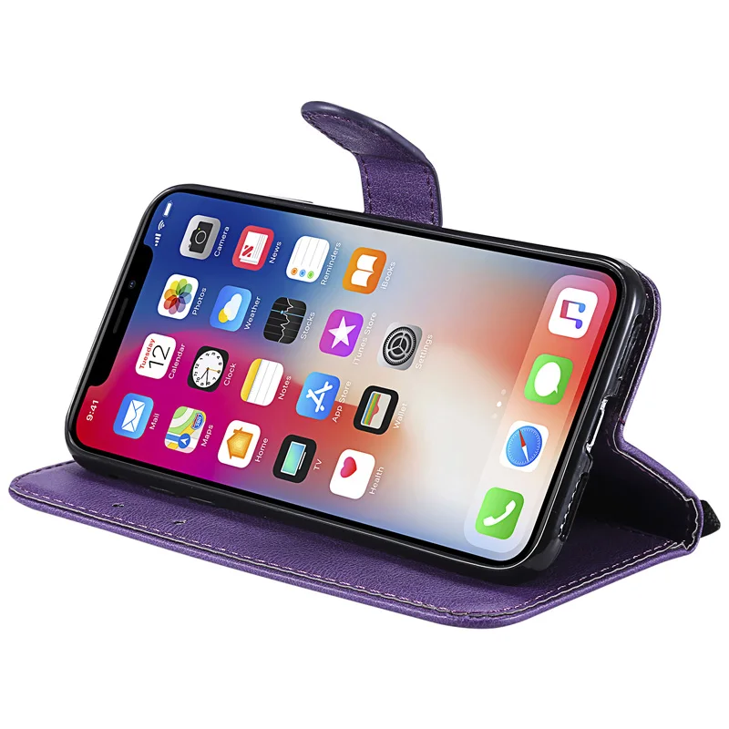 Luxury Wallet PU Leather Case Flip Cover Phone cover bag For iPhone 11 Pro X XR XS MAX 8 8Plus 7 7Plus 6 6S Plus 5G 5S SE | Мобильные